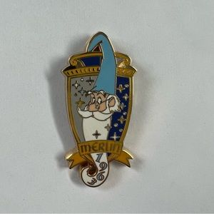 Merlin Disney Pin Trading Sword In The Stone Movie Disney 1963 Wizard Disney